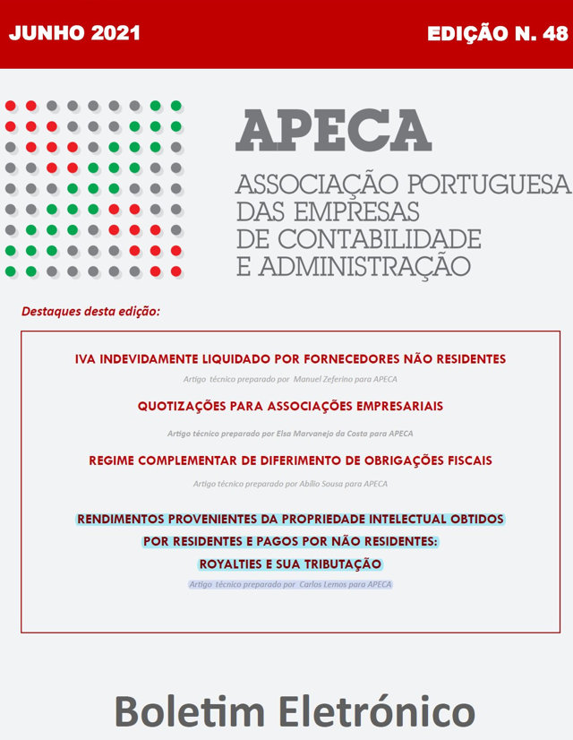 Boletim Eletrónico APECA n.º 48 (Junho/2021)