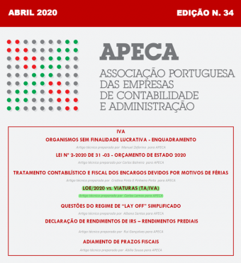 Boletim Eletrónico APECA n.º 34 (Abril/2020)